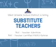 Now Hiring Substitute Teachers